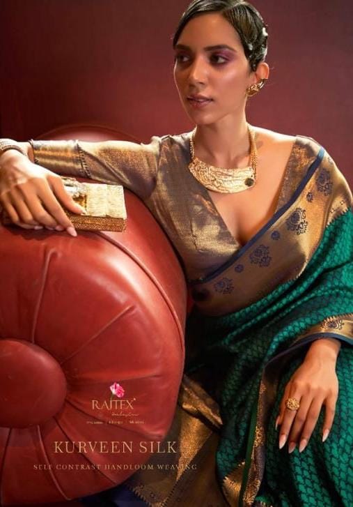 Kurveen Silk By Rajtex Series 262001 To 262006 Designer Saree Single And Set Stockiest And Supplier ...