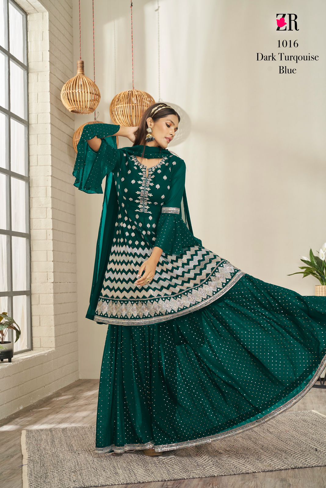 Zr Vol 5 Festival Collection Series 1015 To 1018 Designer Suits Wholesale Suppliers And Dealer From ...