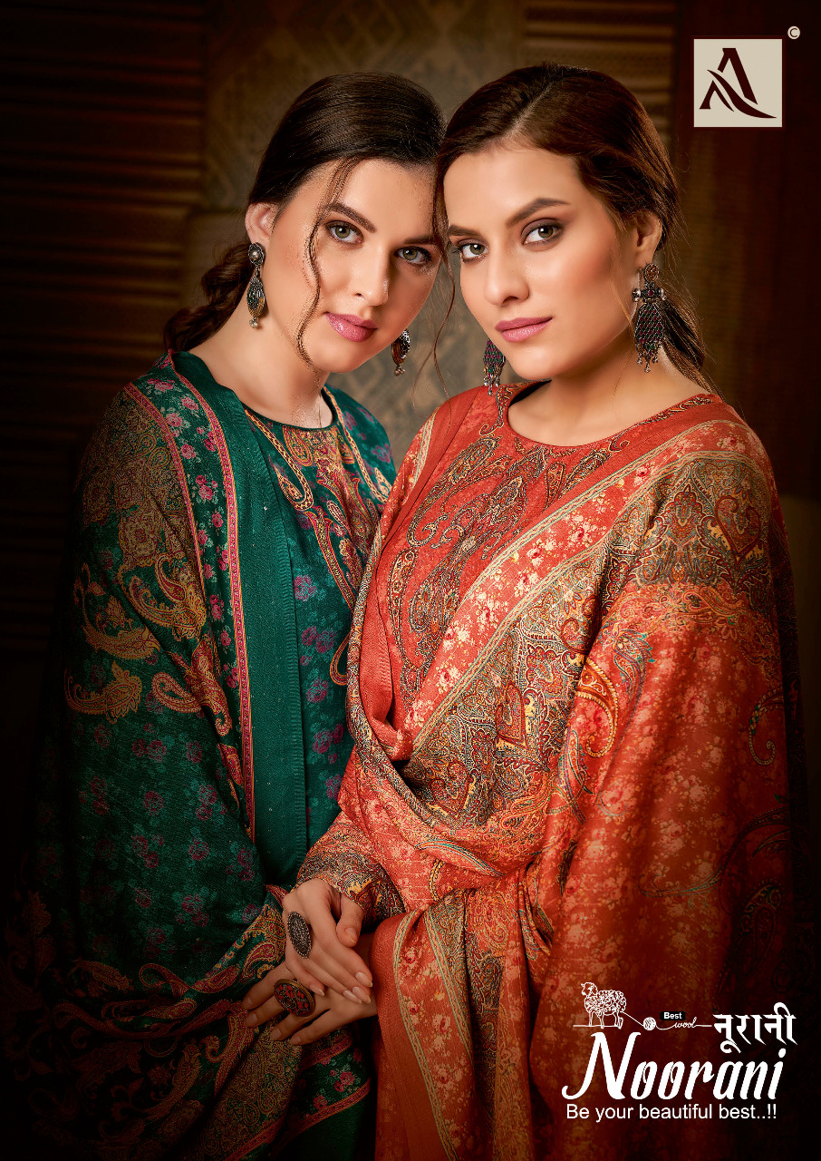 Noorani By Alok Suit Pure Pashmina Digital Print Suits Manufacturer Traders And Dealer From India