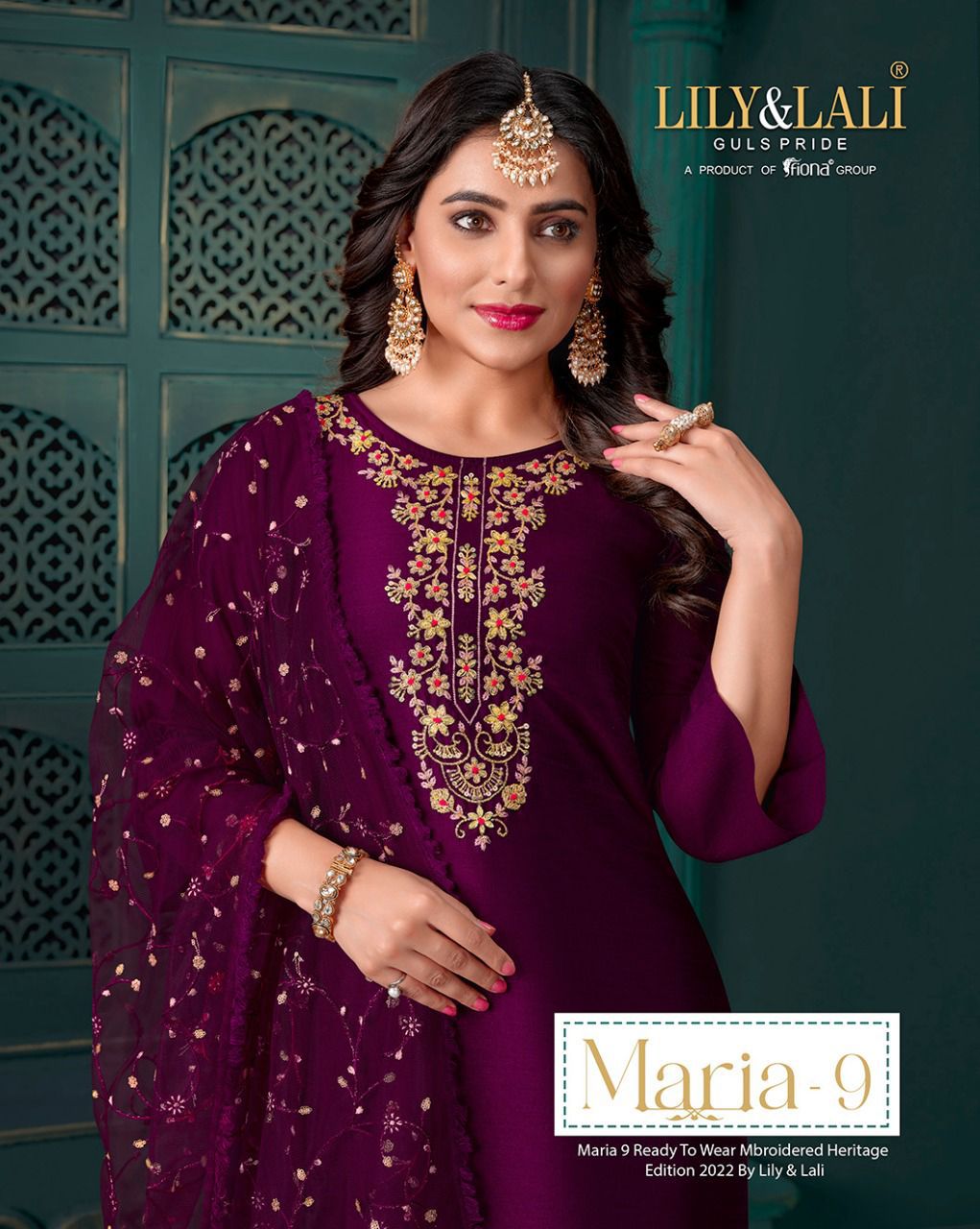 Maria Vol 9 By Lily And Lali Exclusive Collection Dealers In Surat