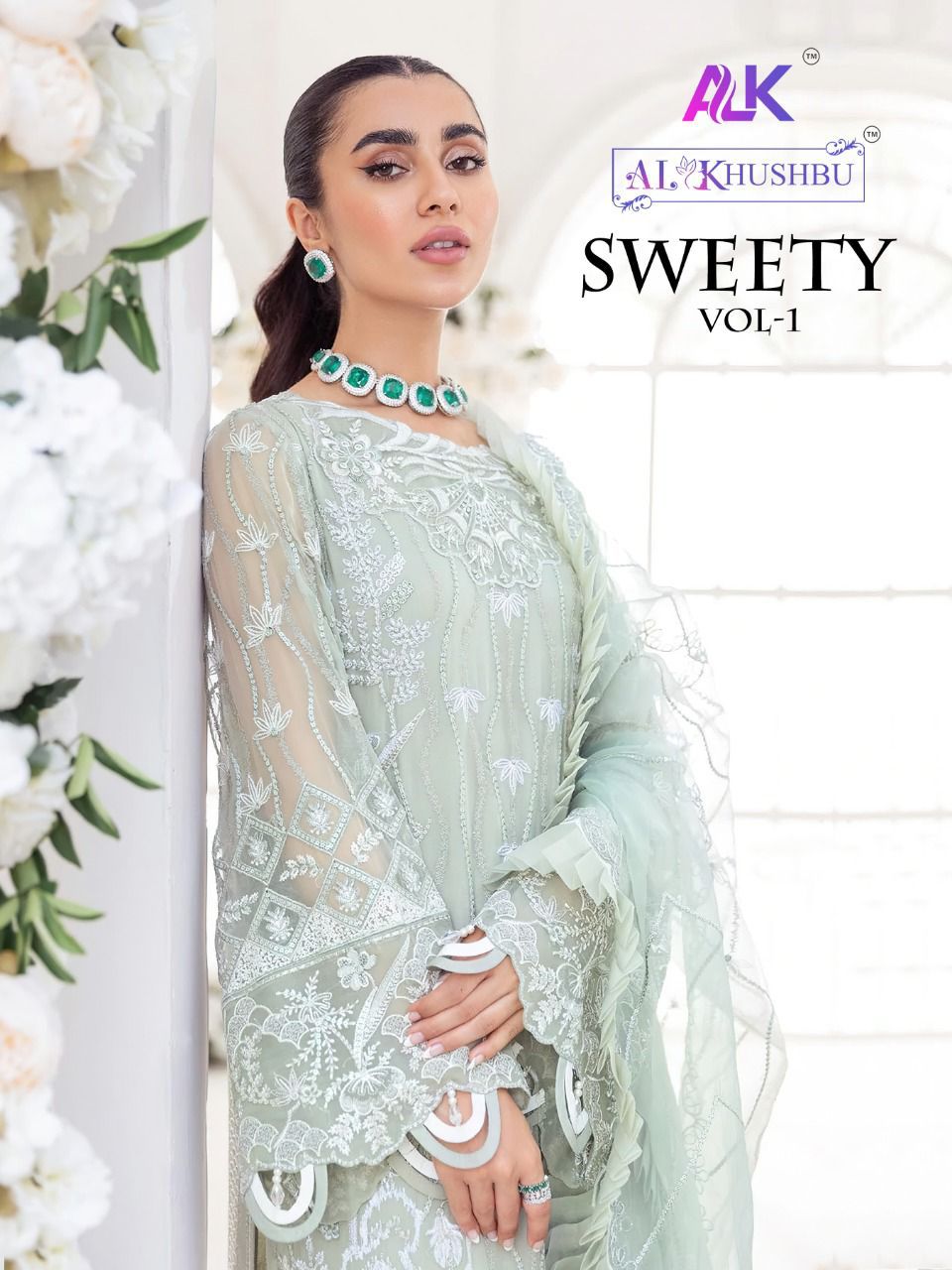 Sweety By Al Khushbu Designer Georgette Pakistani Collection Single Available Wholesaler Surat Gujar...