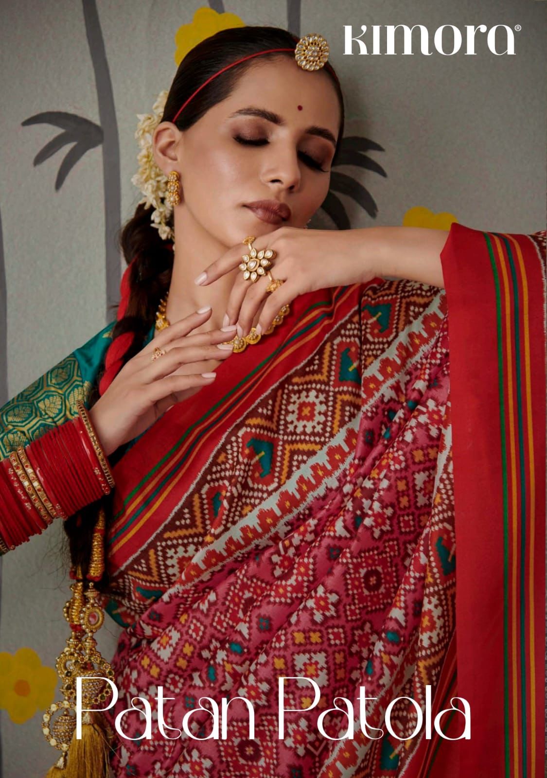 Patan Patola By Kimora Fashion Fancy Saree Single And Set Stockiest And Supplier From Surat