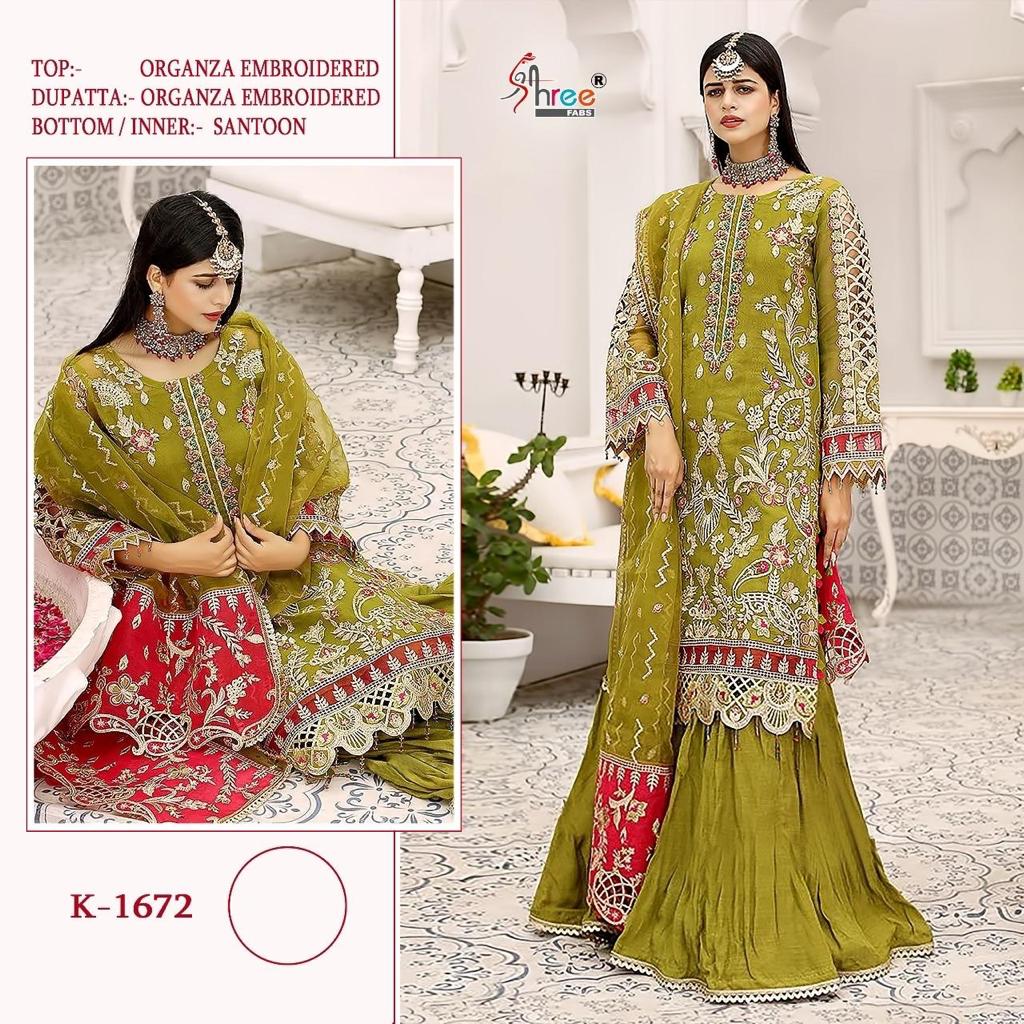 Shree Fabs K 1672 Single Design Stockist Surat
