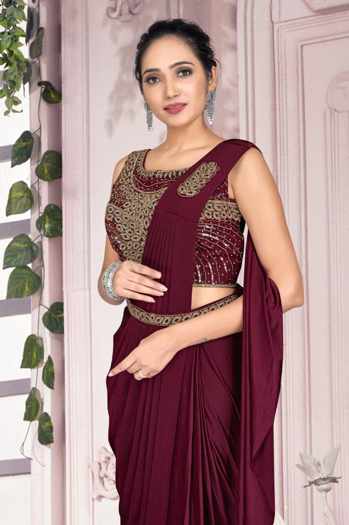 Readymade Sarees Design 1016031 Party Wear