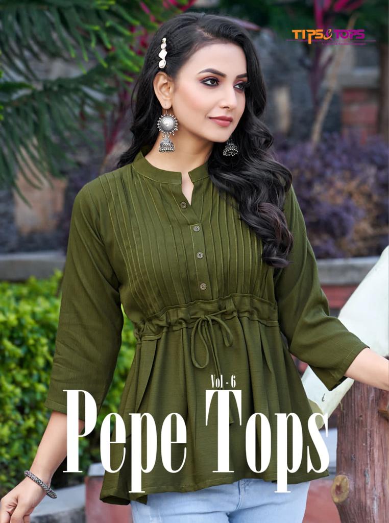 Pepe Tops Vol 6 By Tips And Tops Fancy Short Tops