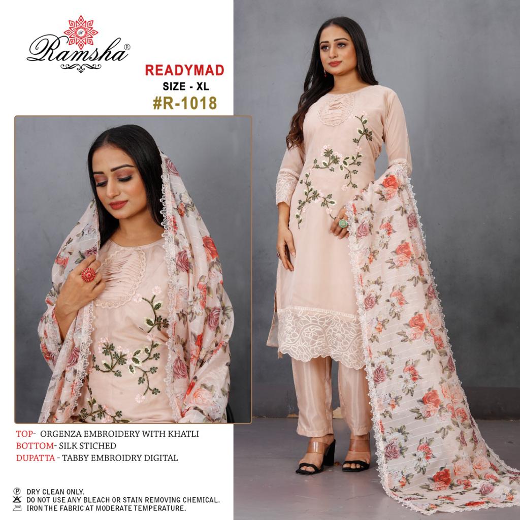 R 1018 By Ramsha Readymade Collection