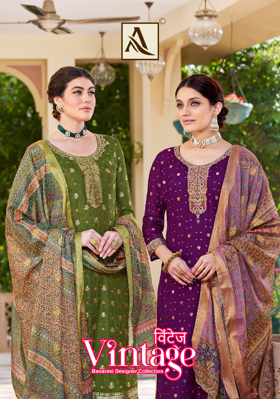 Vintage By Alok Suit Manufacturer Surat