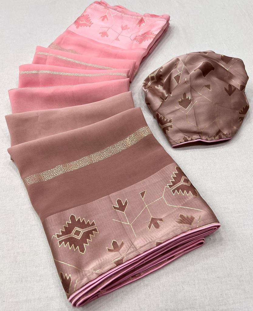 Ivanshi By Lt Fabrics Georgette Fancy Saree