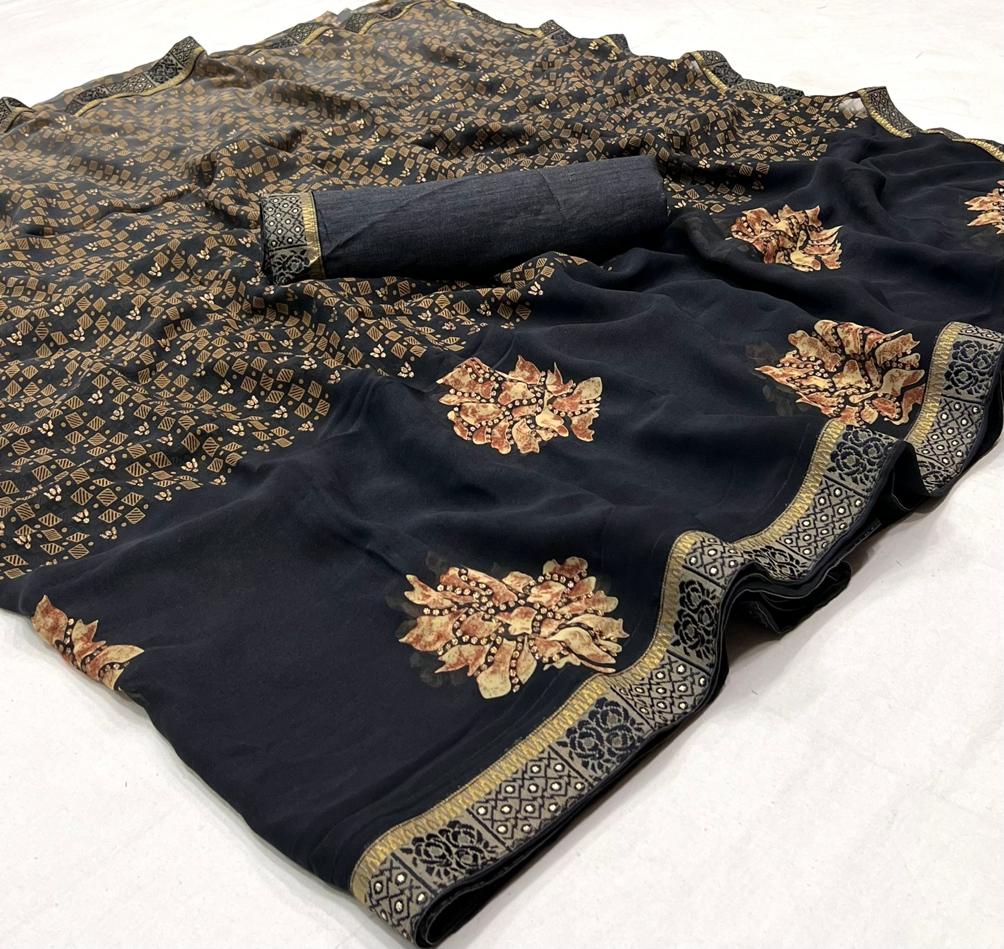 Pushpa Fancy Saree Collection