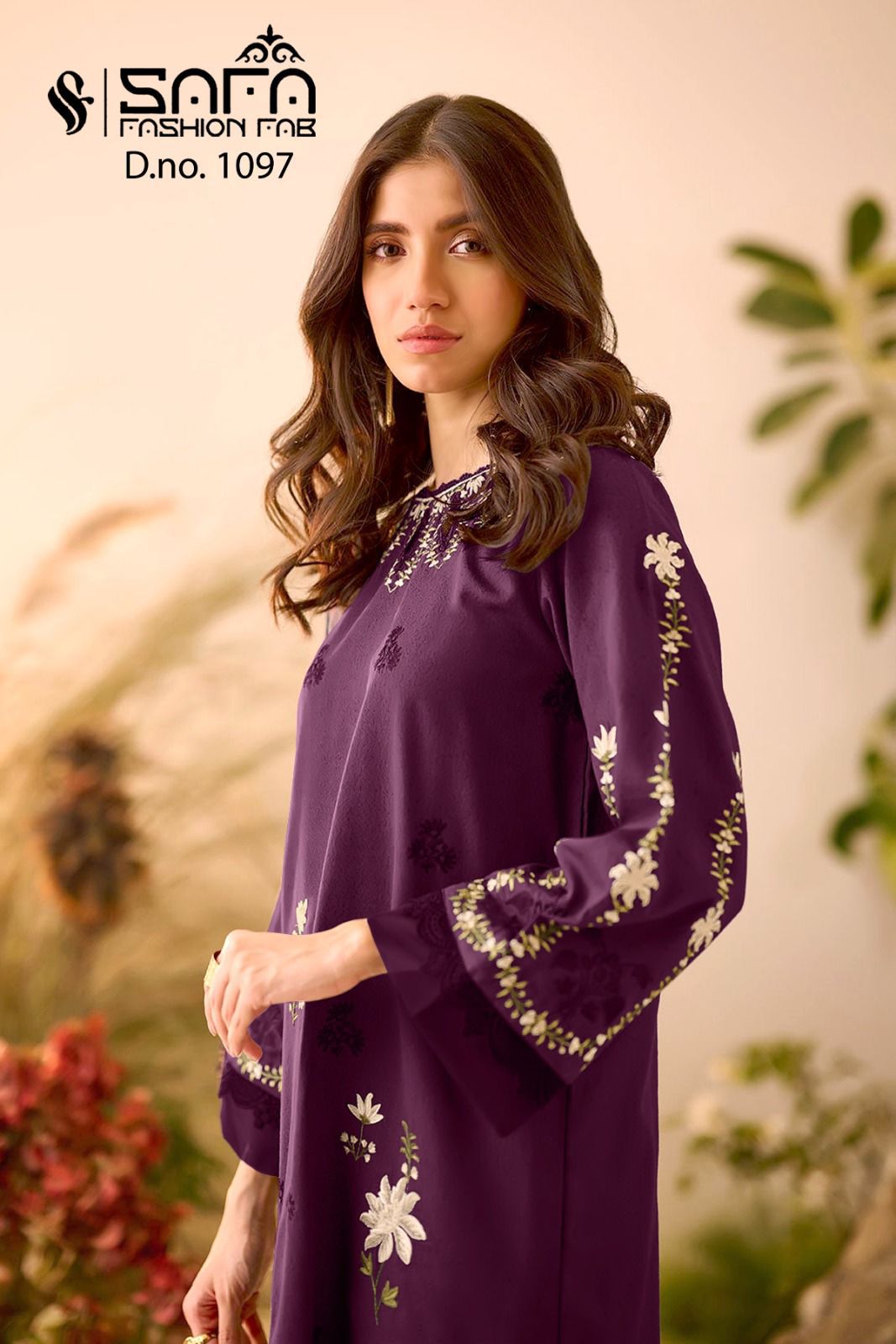 Safa Fashion Fab D No 1097 Laxuria Pret Formal Wear Collection