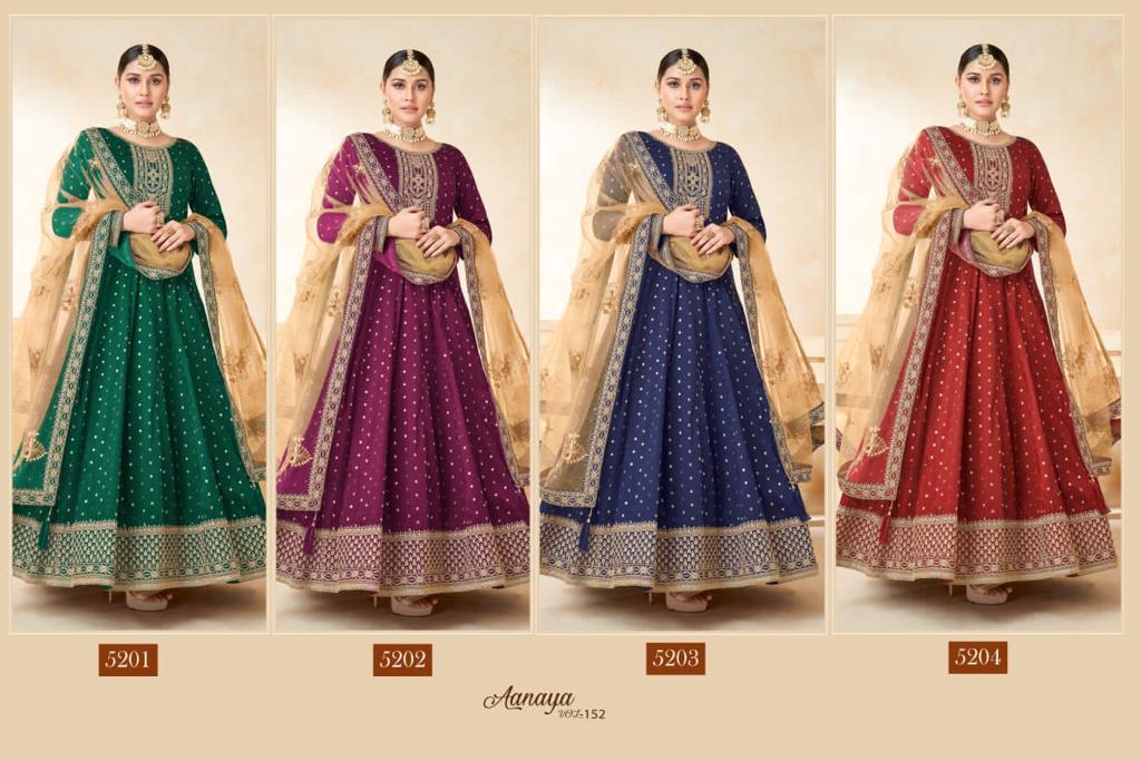 Aanaya Vol 152 By Dani Creation Designer Anarkali Dress Single And Set Stockiest And Supplier Surat