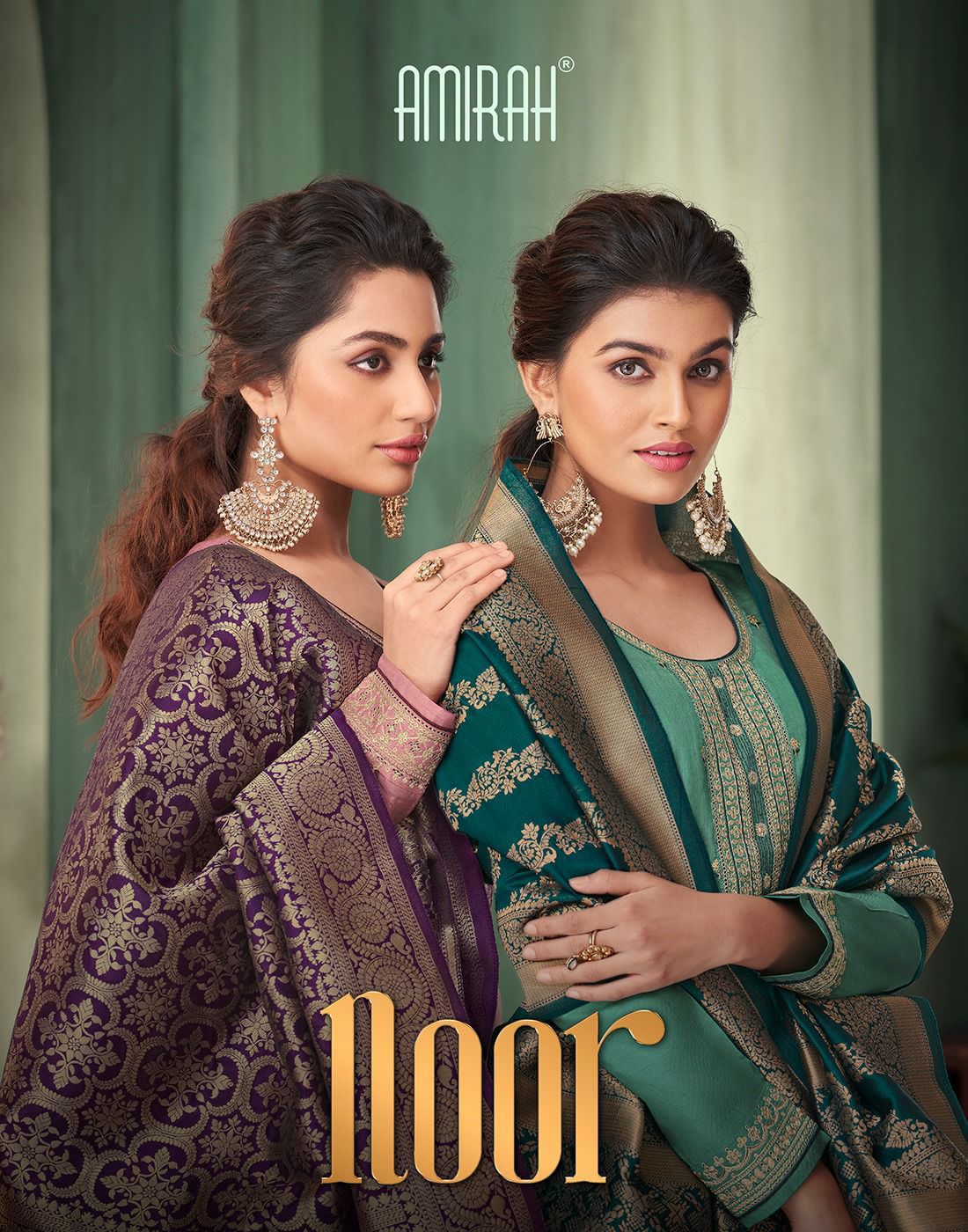 Noor By Amirah Heavy Chinon Silk Suit Dealer From Surat