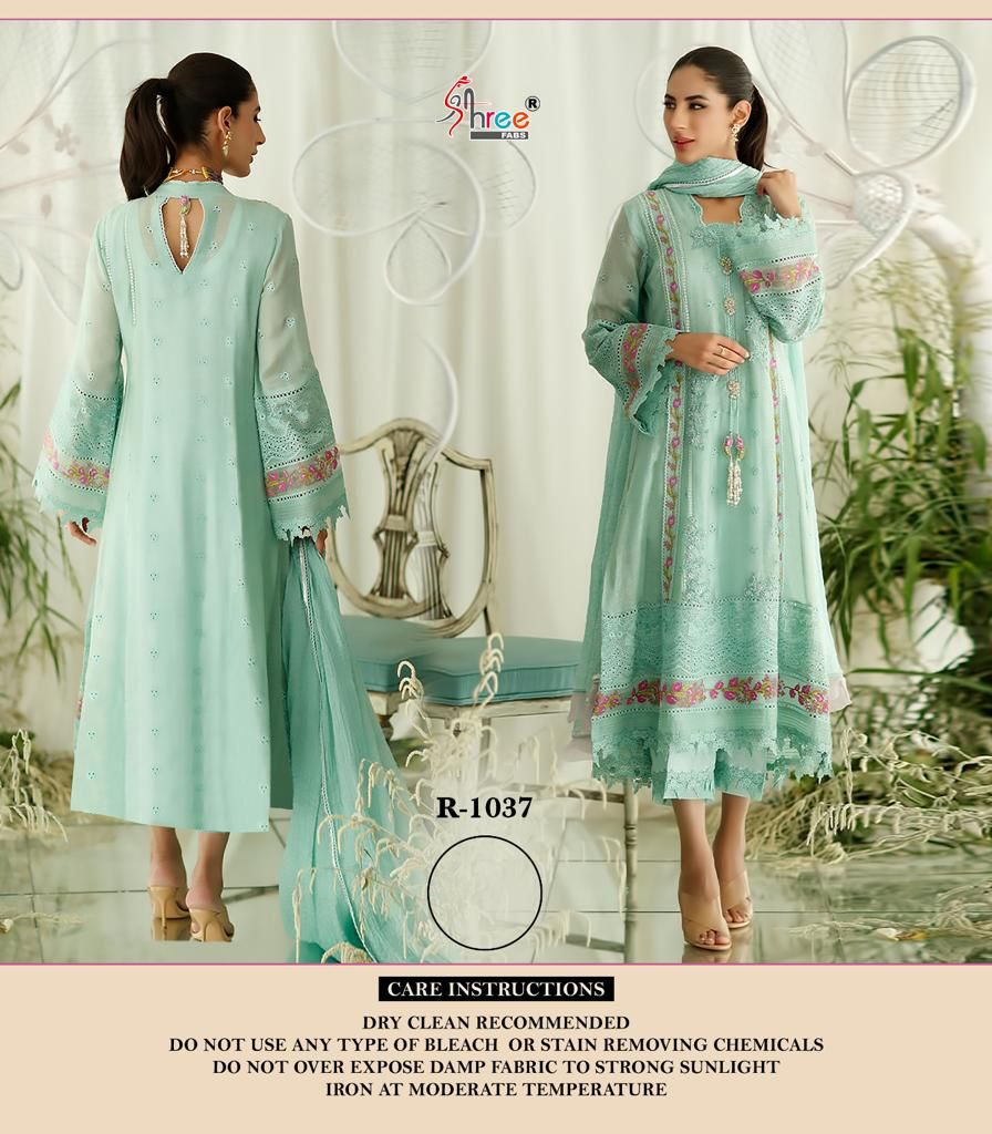 Shree Fabs R 1037 Georgette Suit Pakistani Concept