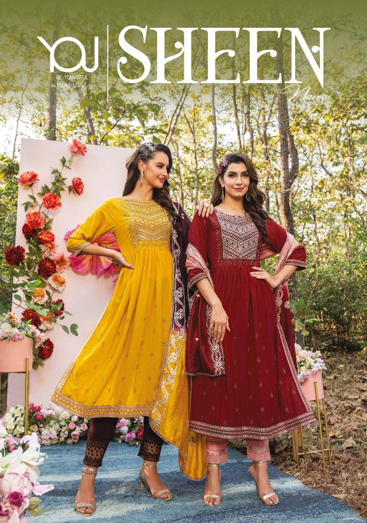 Sheen Naira By You Fancy Top Bottom Duppata Collection
