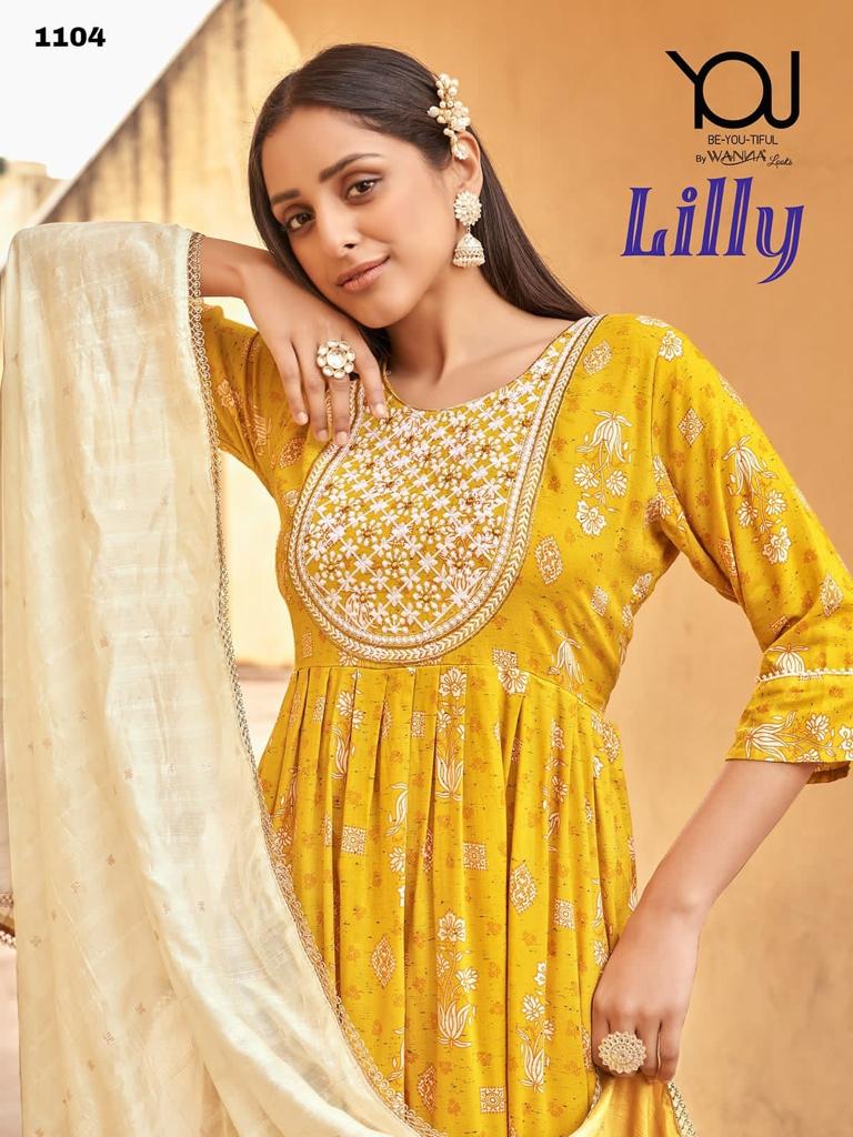 Lilly Naira By You Rayon Top Bottom Duppata Single Avilable Wholesaler Supplier Surat