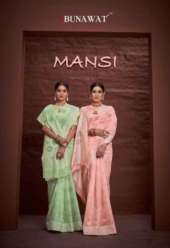 Mansi By Bunawat Cotton Saree