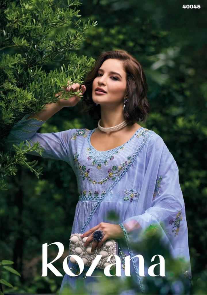 Rozana By Kalki Top Bottom Duppata Collection