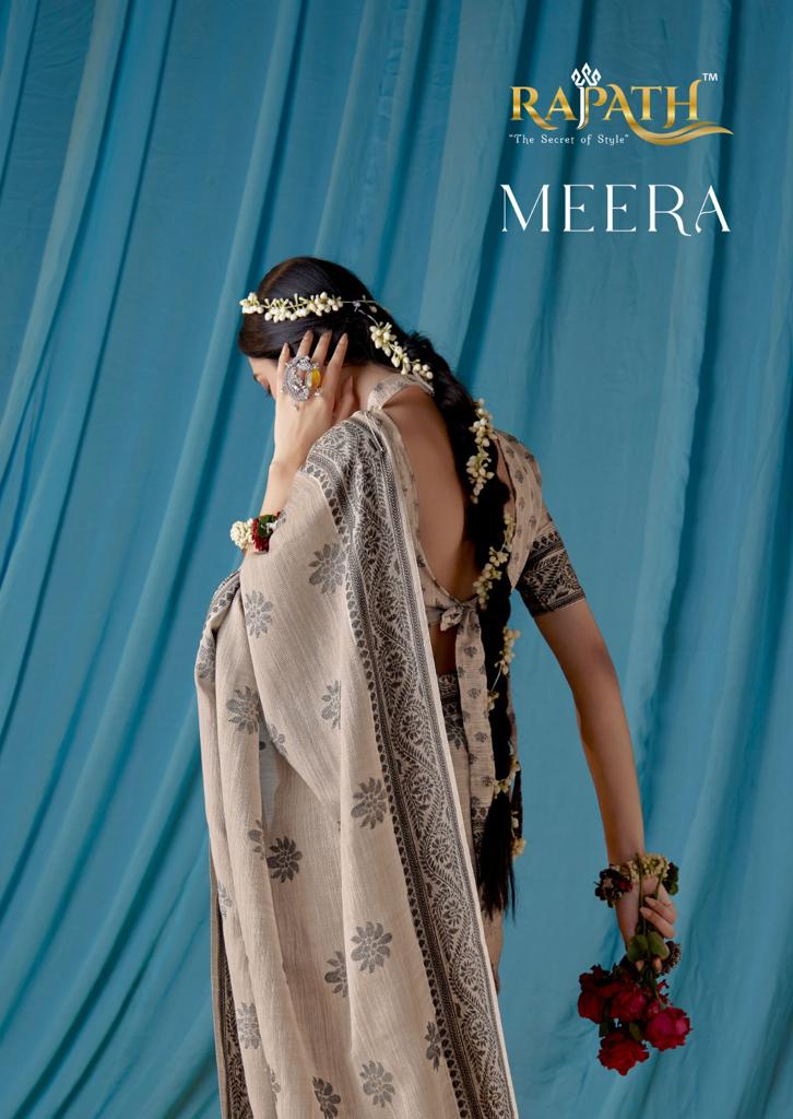 Meera By Rajpath Fabrics Beautiful Traditional Wear Saree