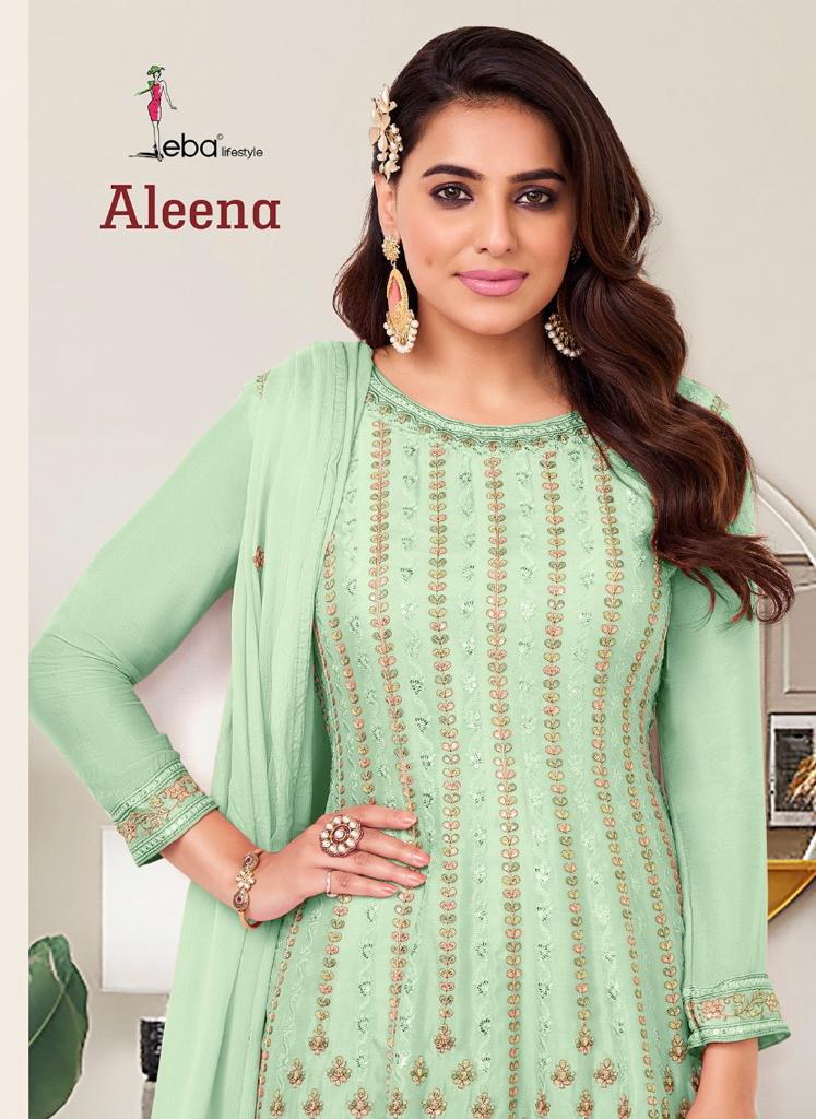 Aleena By Eba Lifestyle Designer Plazo Suit
