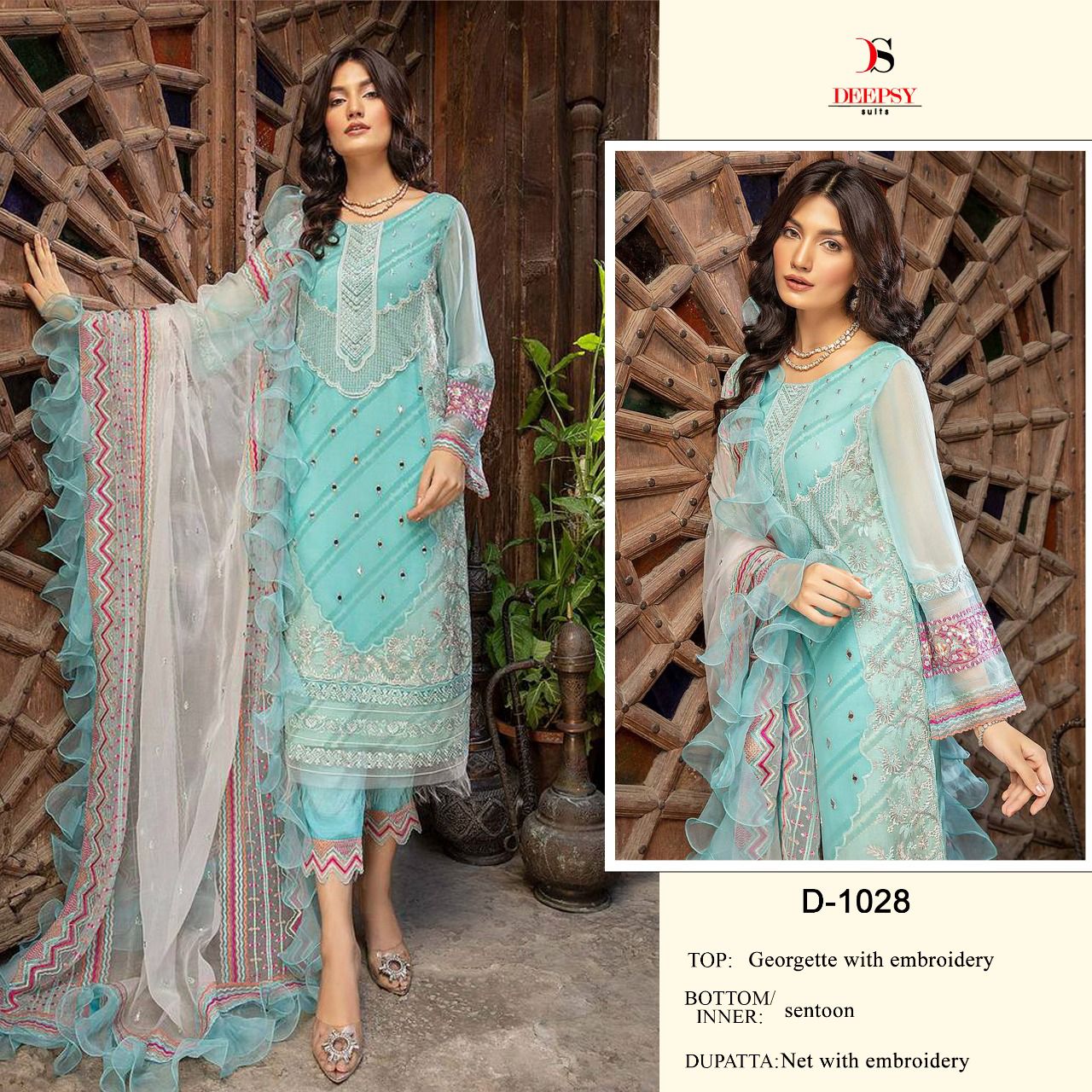 New Design 1028 By Deepsy Suits