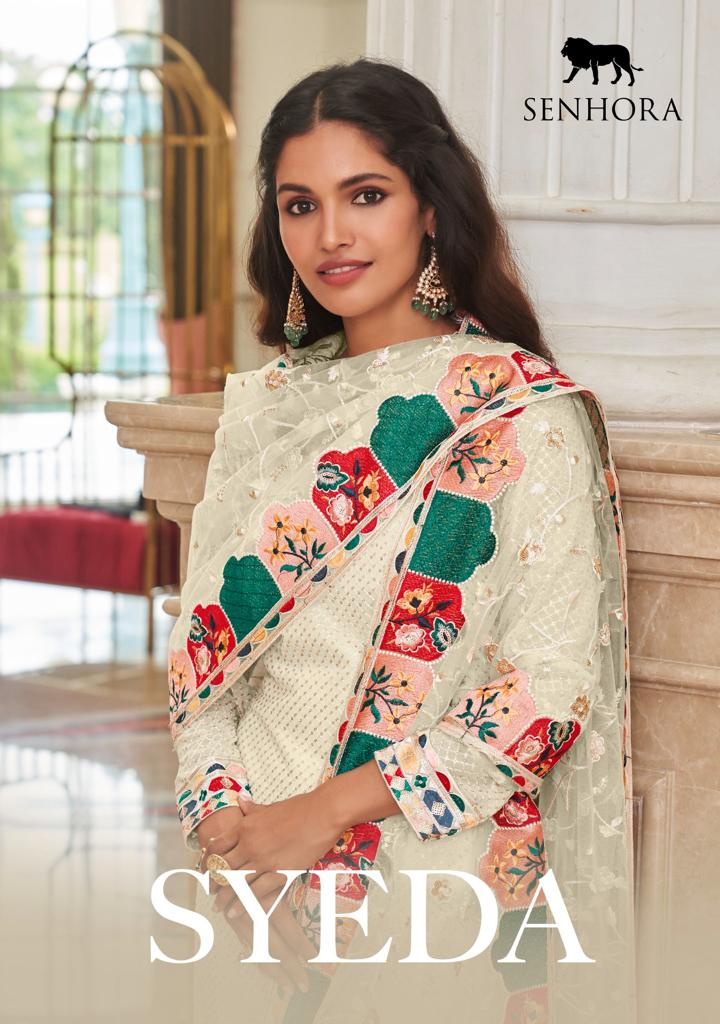 Syeda By Senhora Dresses Georgette Suit