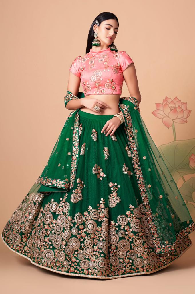 Heavy Wedding Lehenga 7316 Wholesaler Surat