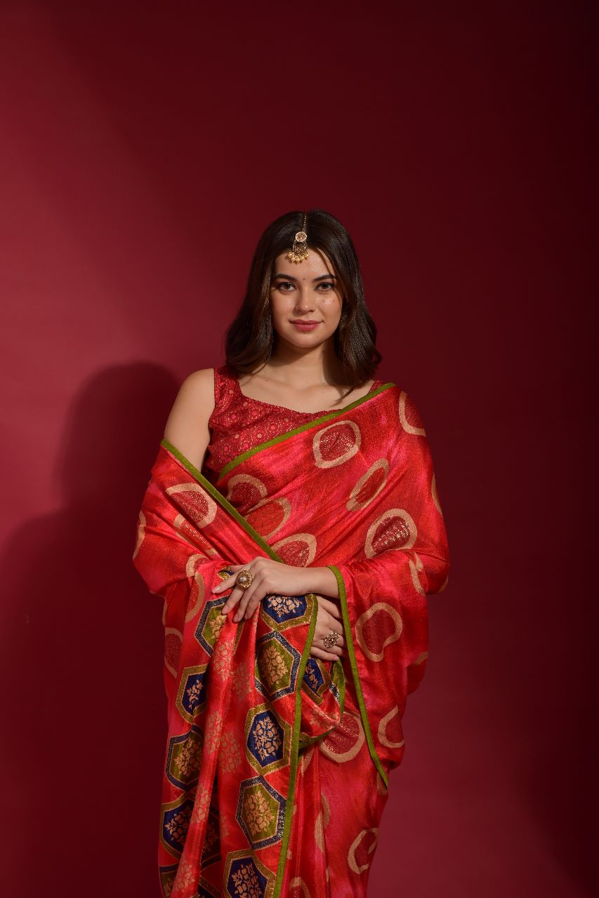 Adveti Add Rich Look To Personality With Majesty Smooth Silk Traditional Saree