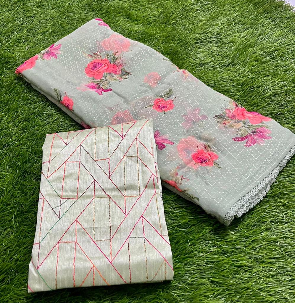 Shraddha By Lt Fabrics Georgette Saree Single Avilable Dealer From Surat