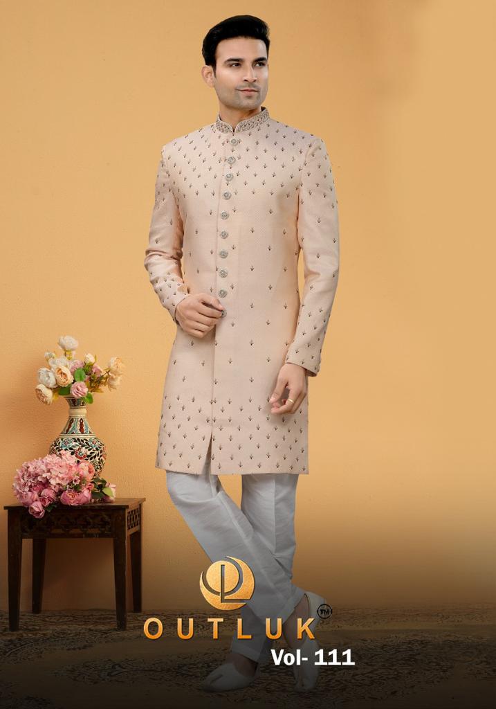 Outluk Premium Series Vol 111 By Outluk Indo Western And Sherwani Collection