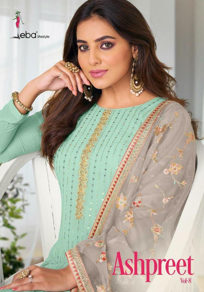 Ashpreet Vol 8 By Eba Lifestyle Designer Collection Manufacturer Surat