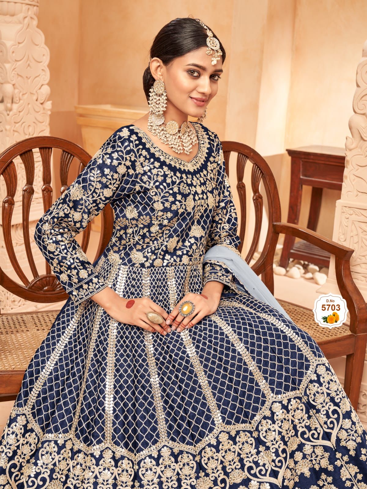 Aanaya 5700 Series Vol 157 By Dani Creation Art Silk Dresses