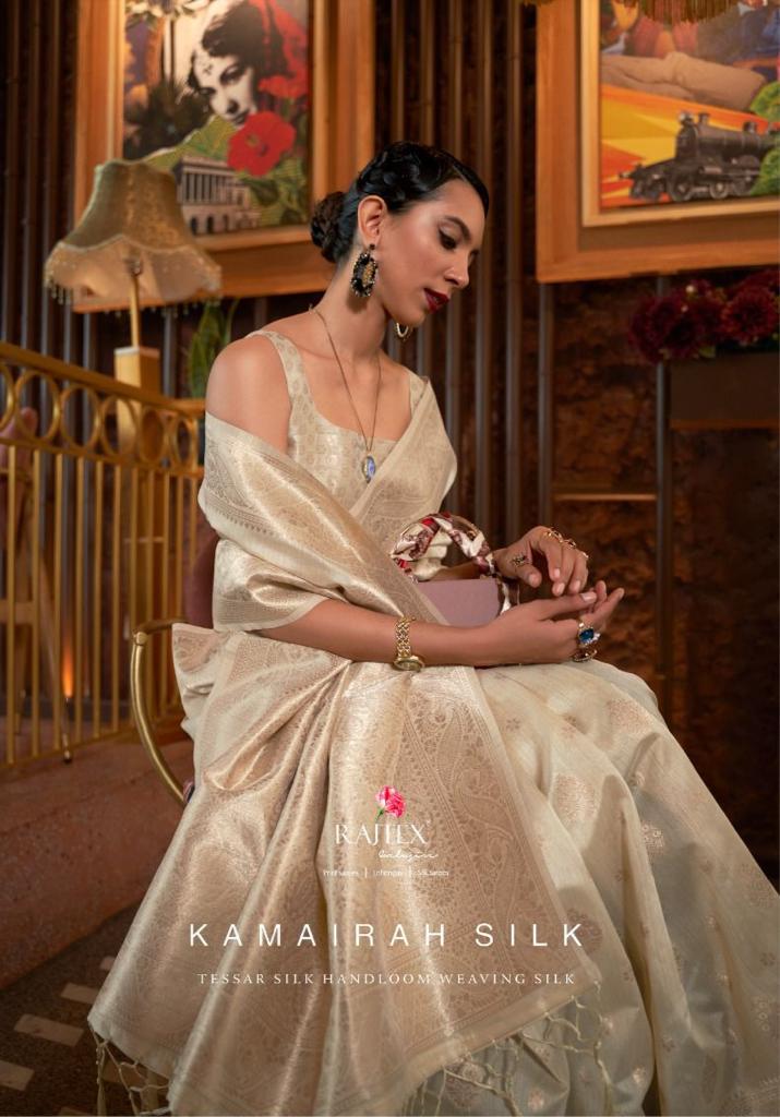 Kamairah Silk By Rajtex Fabric