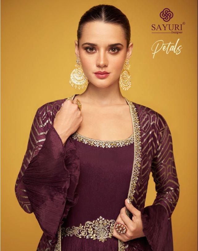 Petals By Sayuri Designer Georgette Suit Wholesaler Surat