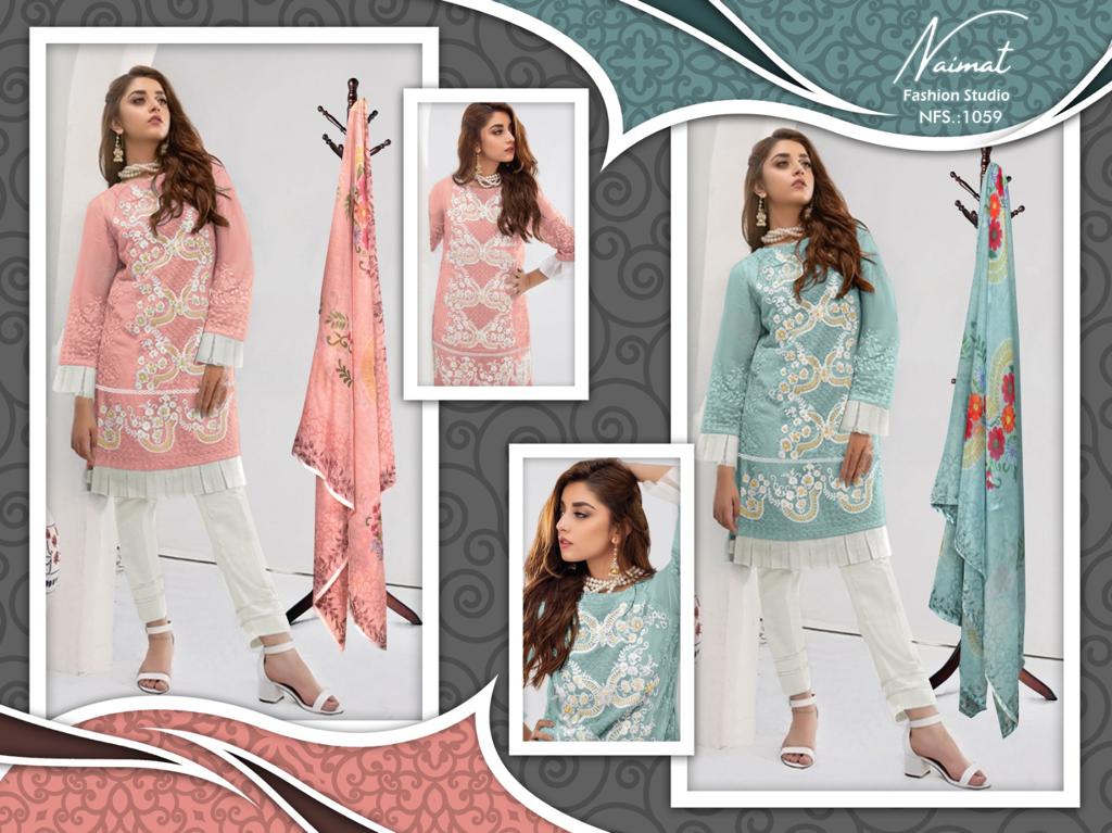 Nfs 1059 By Naimat Fashion Studio Laxuria Pret Collection
