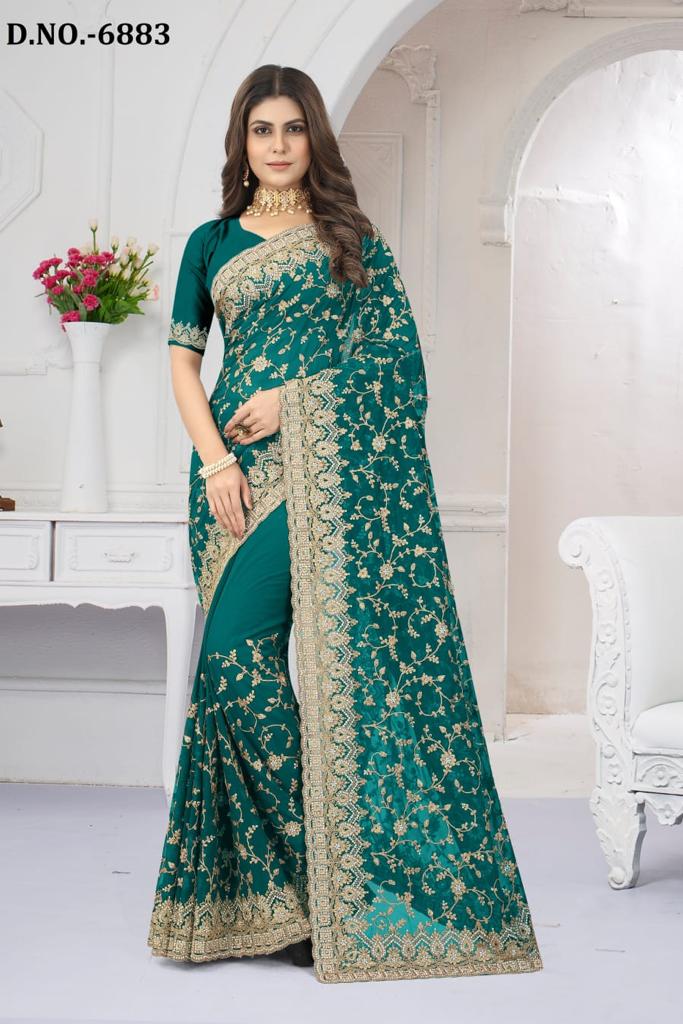 Kalyani Heavy Georgette Saree Collection Manufacturer Surat