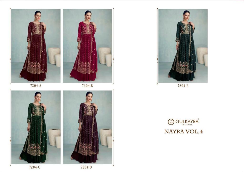 Nayra Vol 4 By Gulkayra Designer Georgette Suit