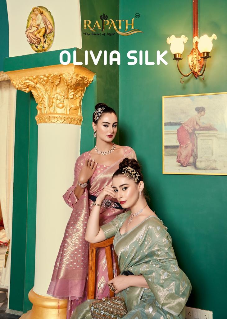 Olivia Silk By Rajpath Fabrics Pure Cotton Silk Sarees Collection Surat