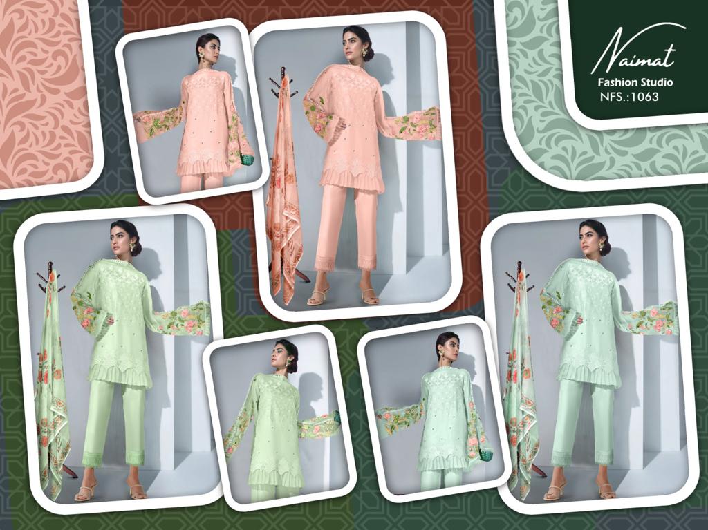 Nfs 1063 By Naimat Fashion Studio Laxuria Pret Collection Manufacturer Surat