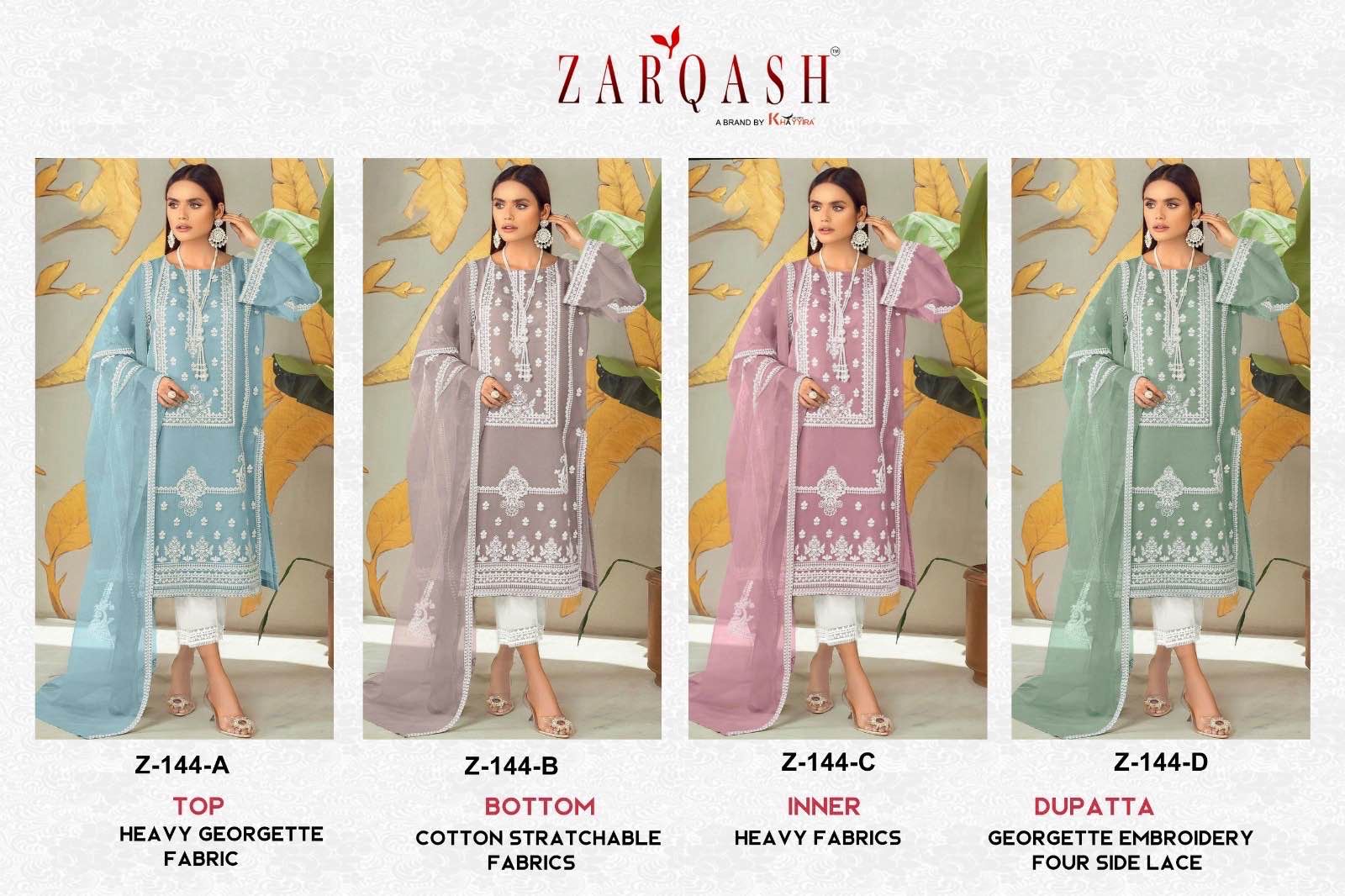 Z 144 By Zarqash Readymade Collection