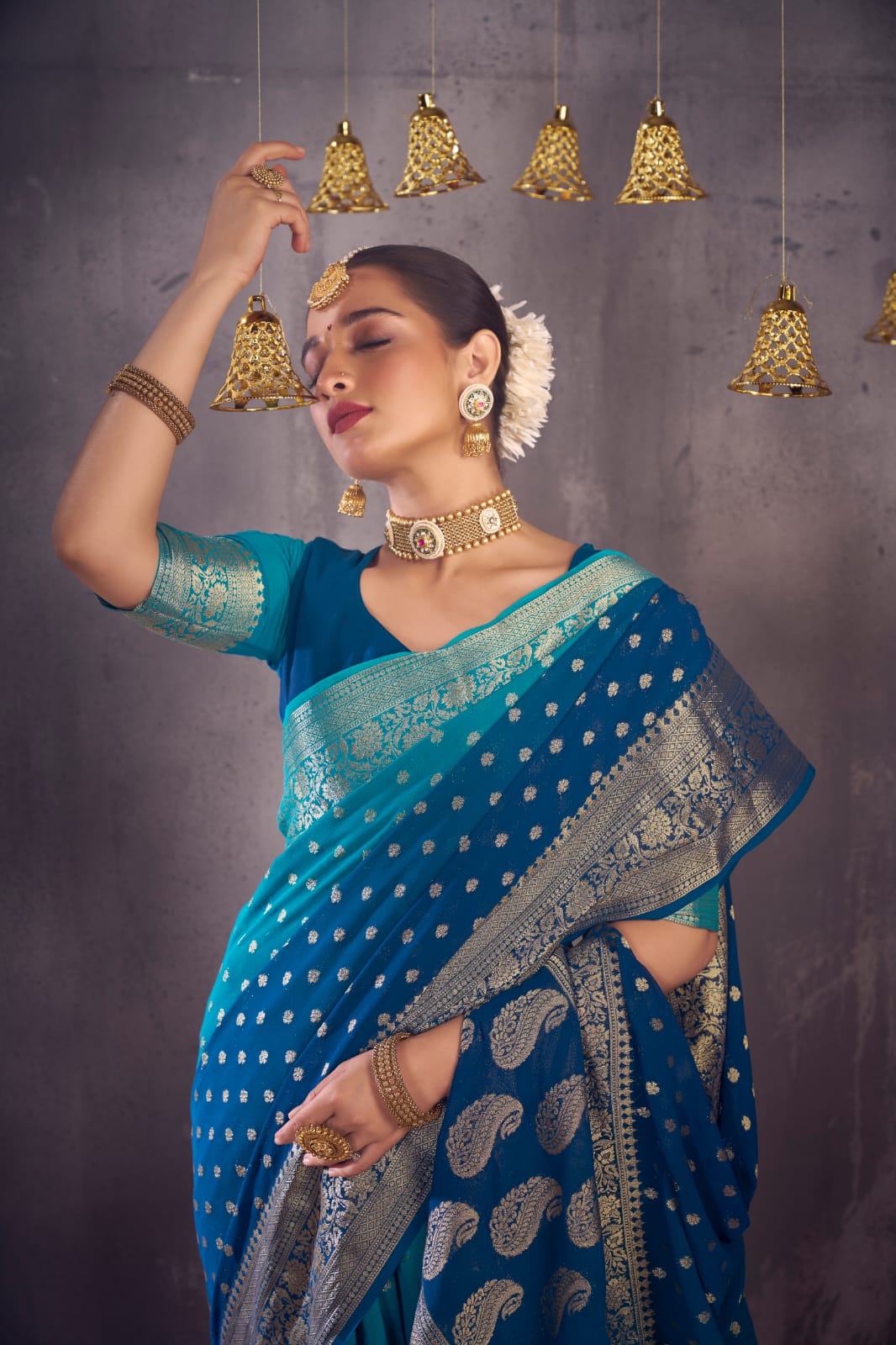 Bindia Vol 3 Tcs Georgette Beautiful Sarees Collection Surat