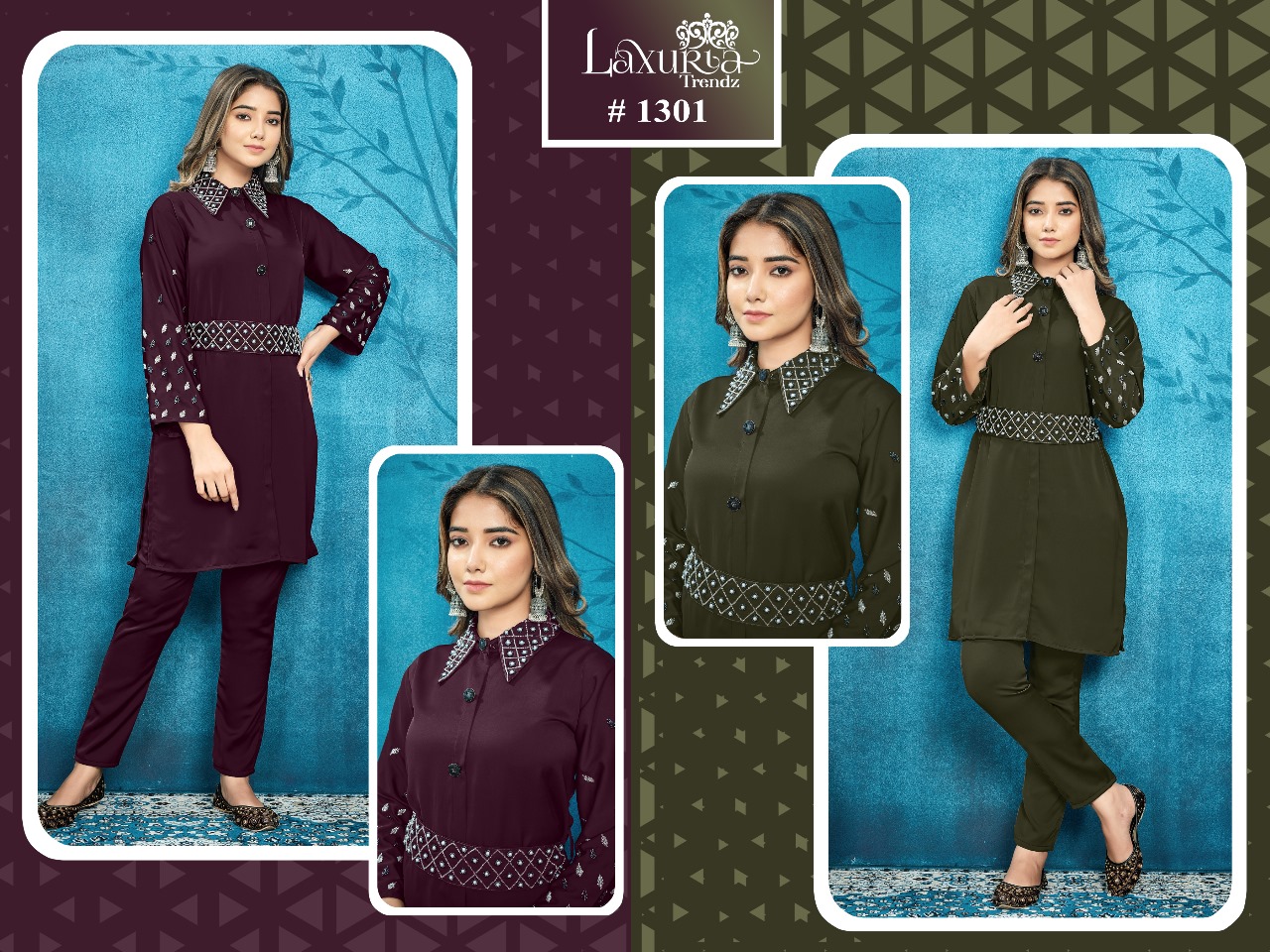 Laxuria Trendz D No 1301 Cord Set Collection