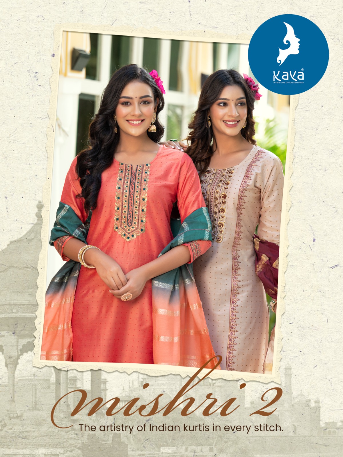 Kaya New Catalog Mishri Vol 2 Pure Silk Kurti Bottom Duppata Redymade Collection Manufacturer Surat