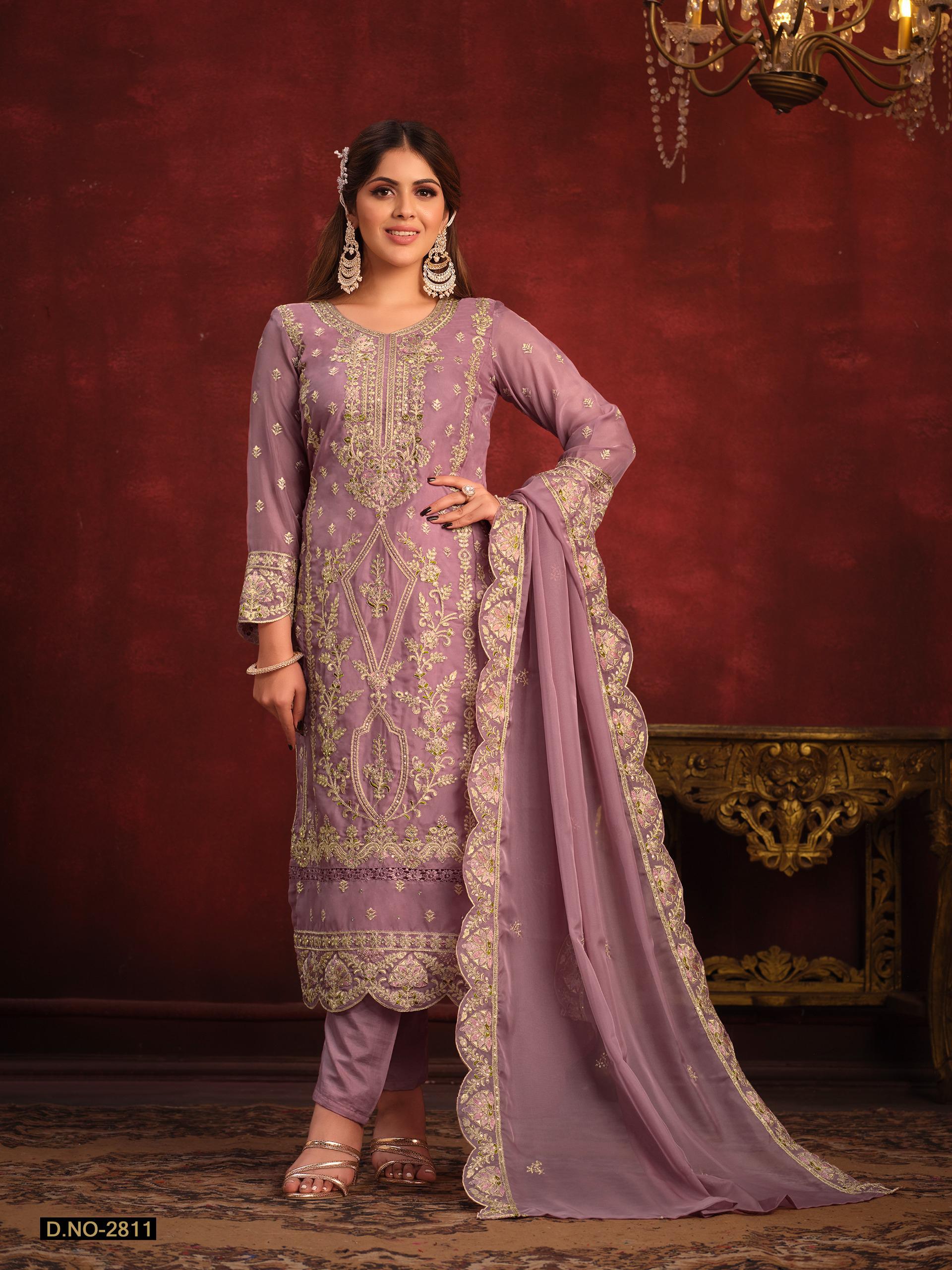 Twisha Vol 28 Viscose Organza Suits Women Beauty Suart