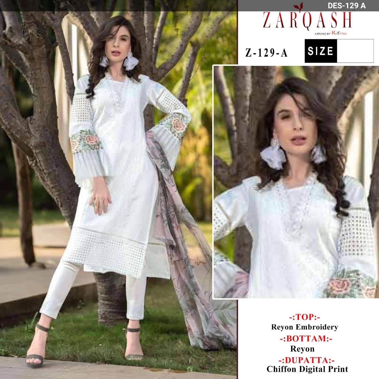 Z 129 Zarqash Readymade Collection