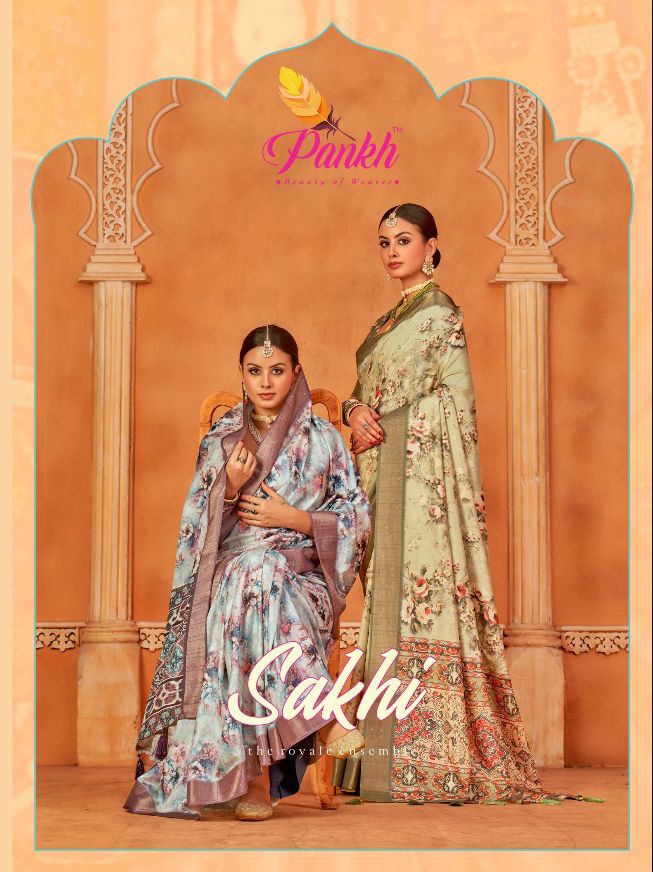 Pankh New Launching Sakhi Designer Sarees Collection Surat