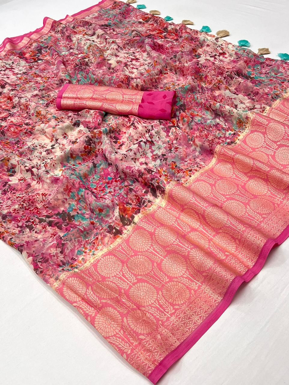 Dhaga New Catalog Atrangi Silk Saree Collection Manufacturer Surat