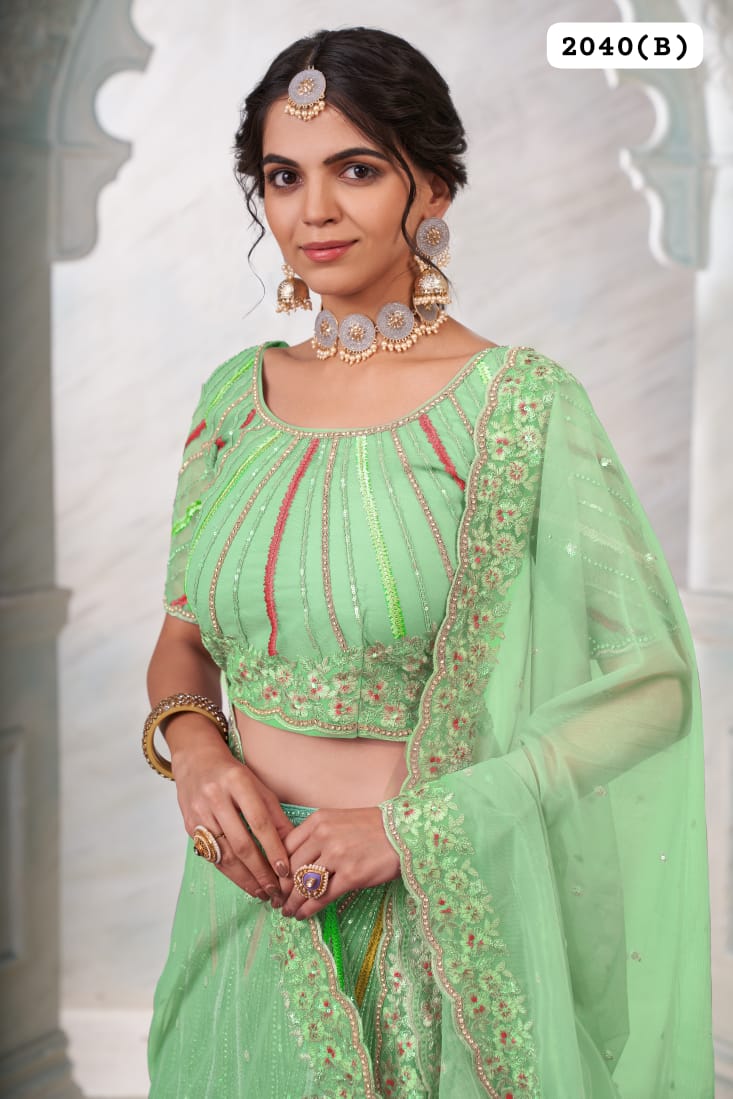 Gazal 2040 Abc Exclusive Party Wear Lehengacholi