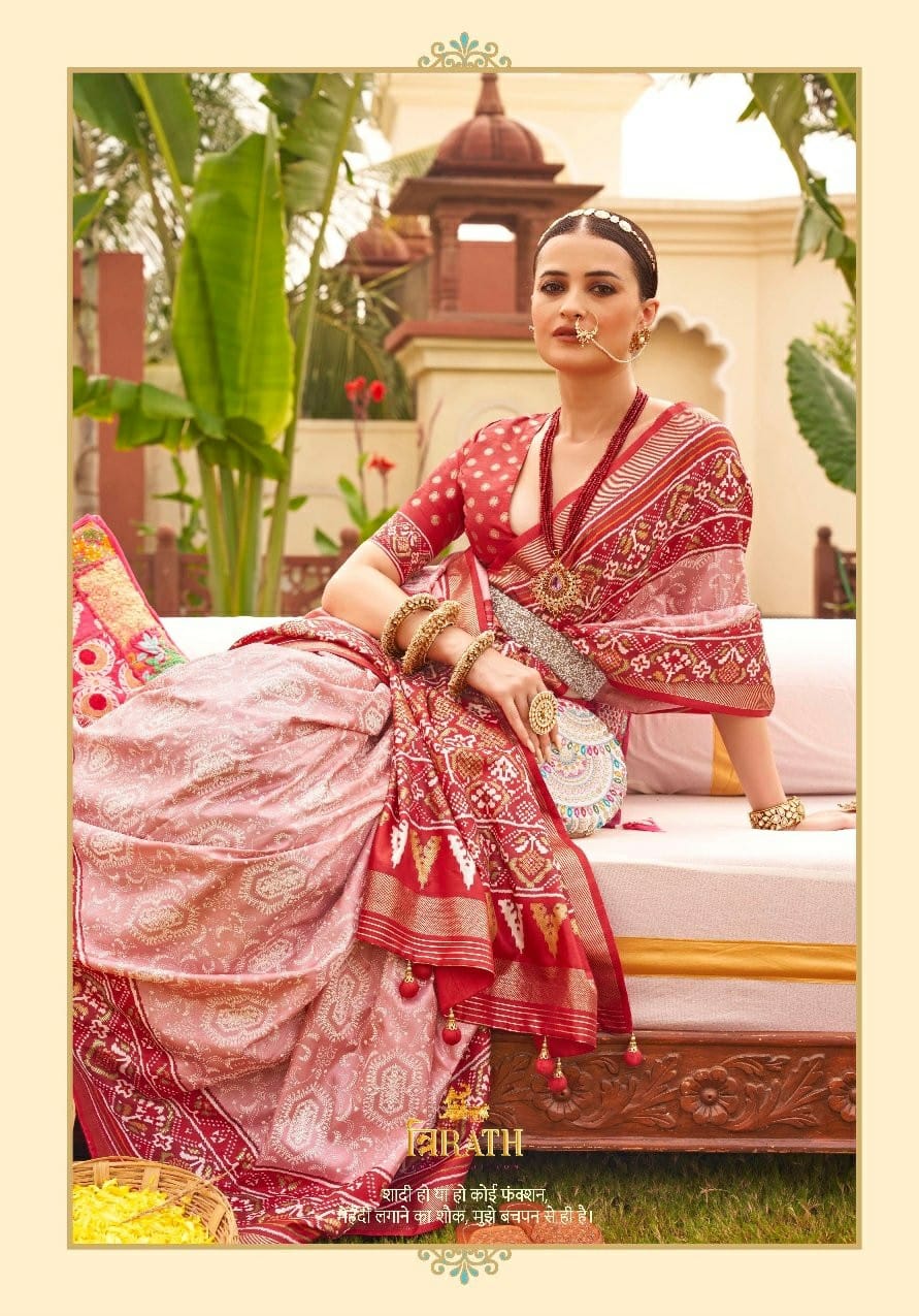 Mehendi Patola By Trirath By Rewaa Distributor Surat