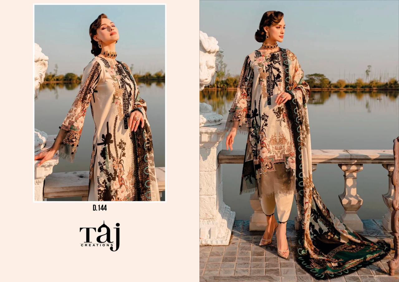 Taj 144 By Taj Creation Cotton Collection Manufacturer Surat