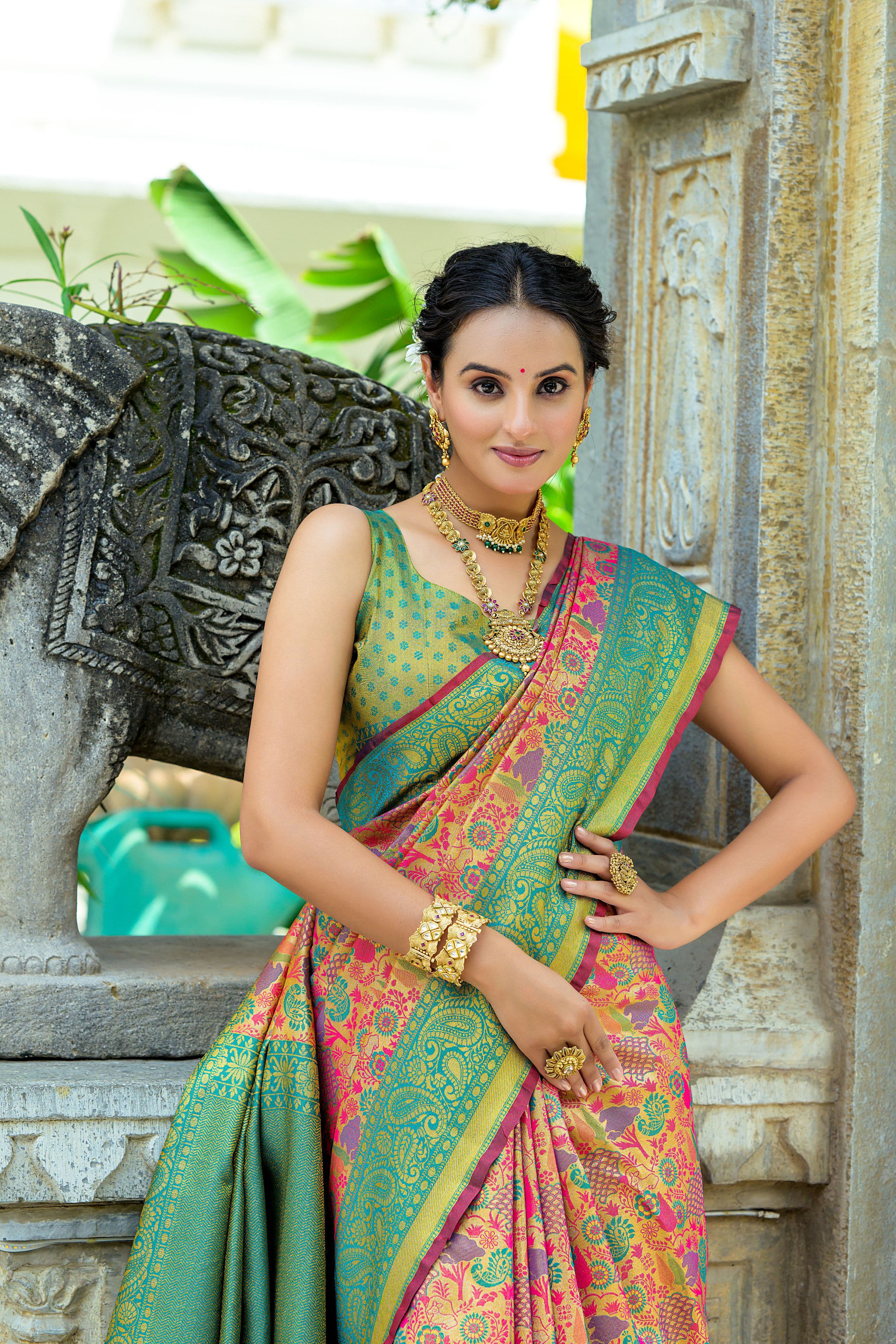 Pure Kanchivarm Silk Saree Collection Manufacturer Surat